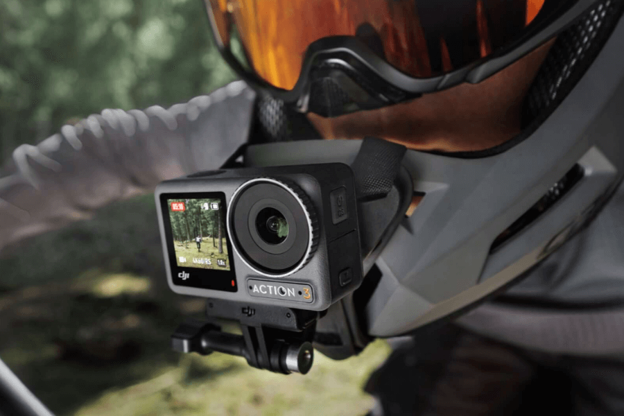 Action Camera tích hợp bộ giảm rung