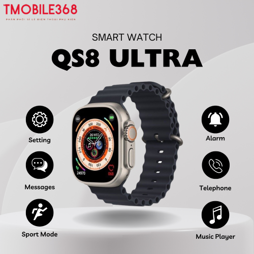Đồng hồ thông minh QS8 Ultra cao cấp