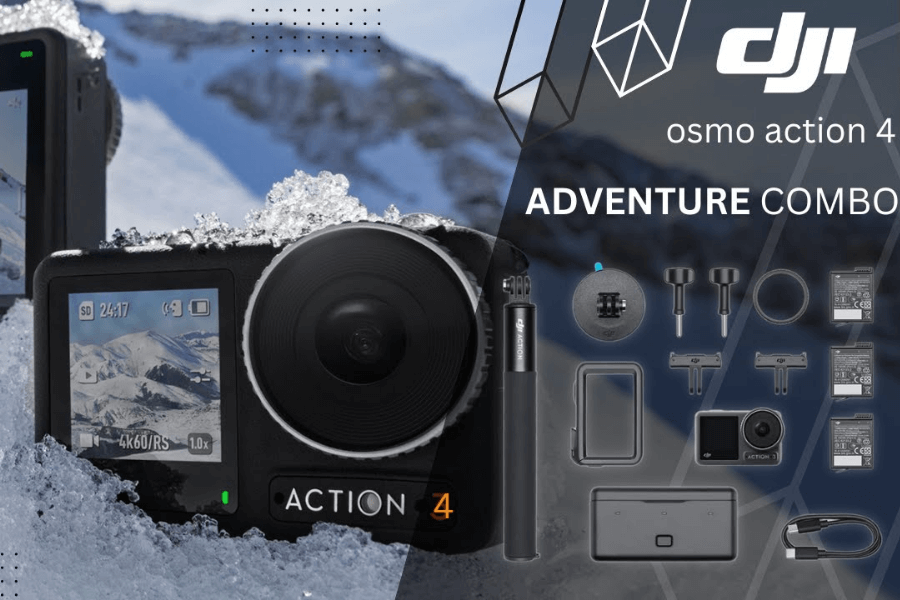 DJI Action 4 Adventure Combo